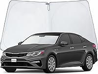 Vista 47 de CLIM ART Parasol para parabrisas para Toyota RAV4 2019-2025, parasol plegable de ajuste personalizado, protector solar del vehículo, cubierta