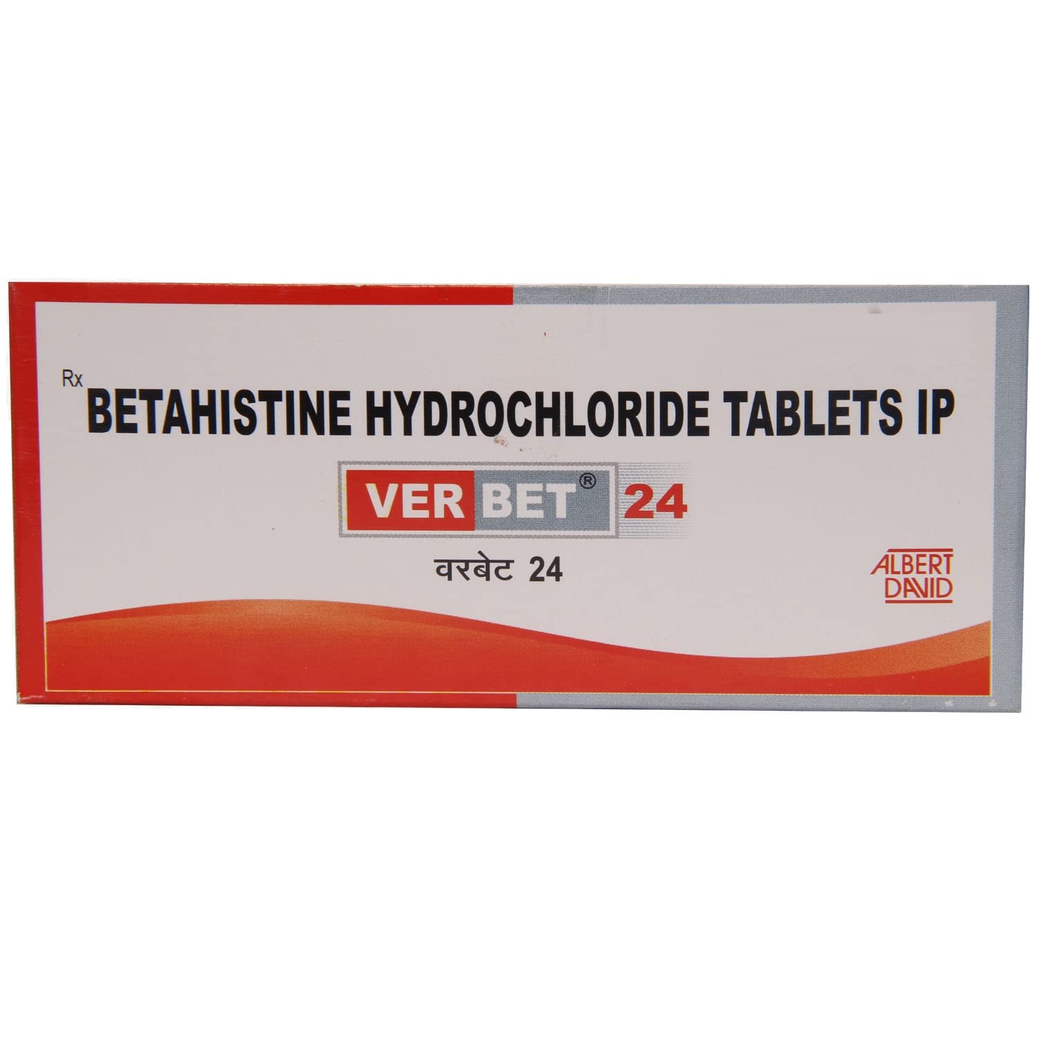 Verbet 24MG - Strip of 10 Tablets