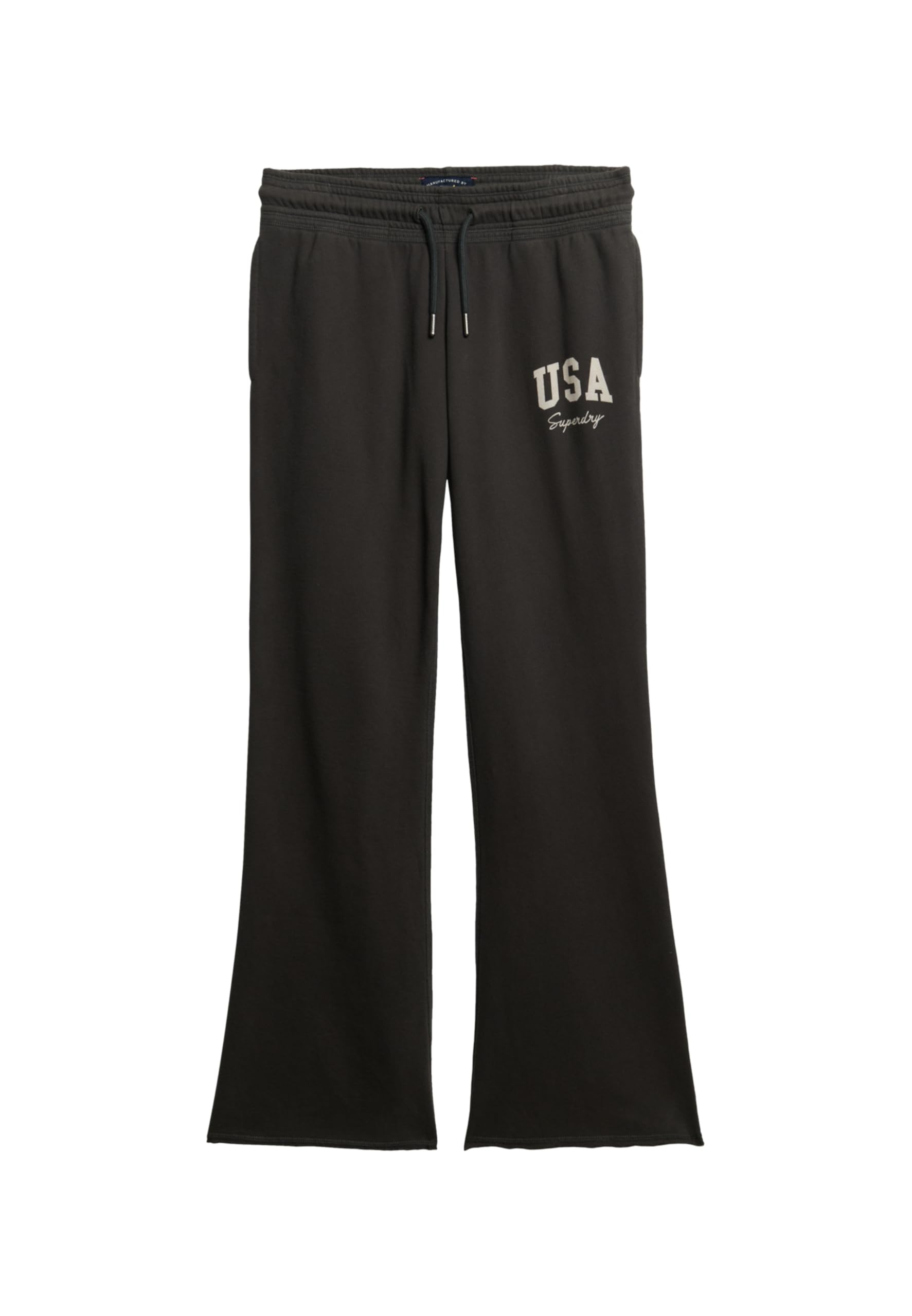 Superdry Women's Gris Flared Tracksuit Bottoms Athletic Essentials
