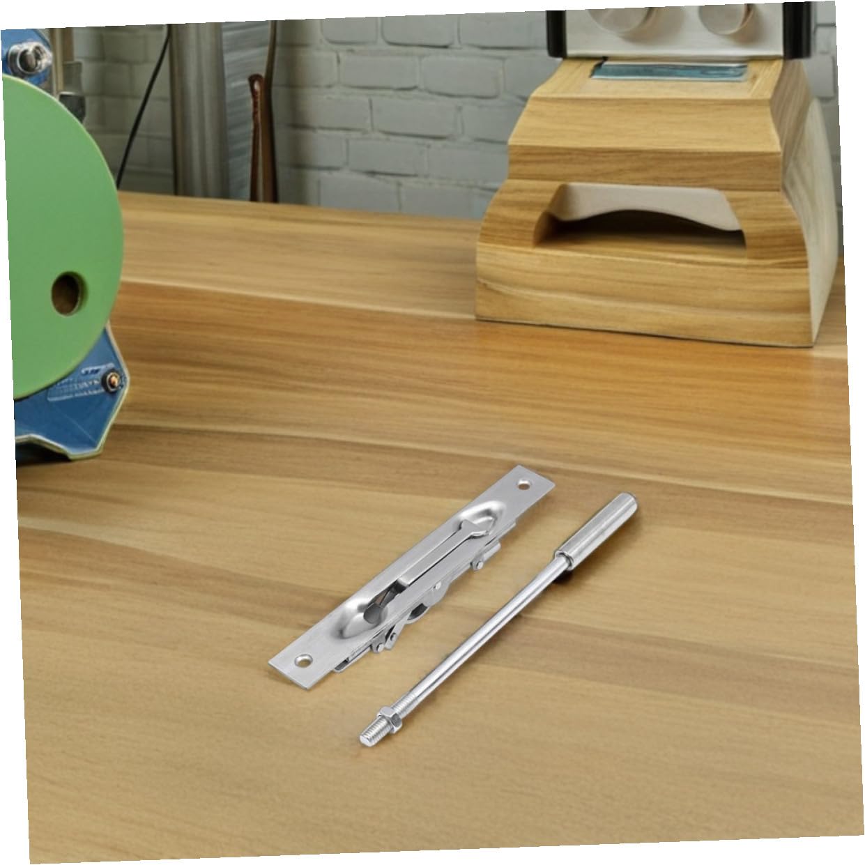 Gatuida 2 juegos Pestillo de Puerta de Acero Inoxidable Cierre Deslizante Empotrado para Puertas Dobles de Madera y Composite Seguridad Reforzada Antirobo