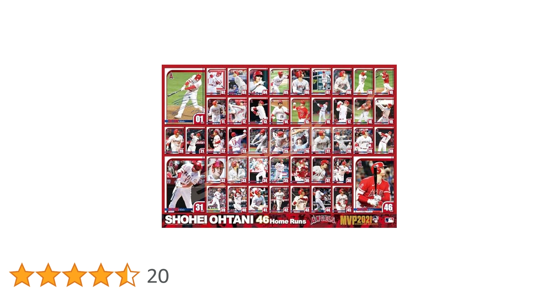 ensky - 大谷翔平 二刀流 ジグソーパズル 1000ピース 2021MVP 新品未開封 大谷翔平 二刀流 ジグソーパズル 1000ピース 2021MVP 新品未開封