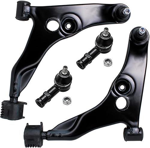 Miniatura 319 de Detroit Axle - Kit de brazos de control delanteros de 4 piezas para Chevrolet Aveo Aveo5 Pontiac G3 Wave Wave5 Suzuki Swift+, 2 brazos de control