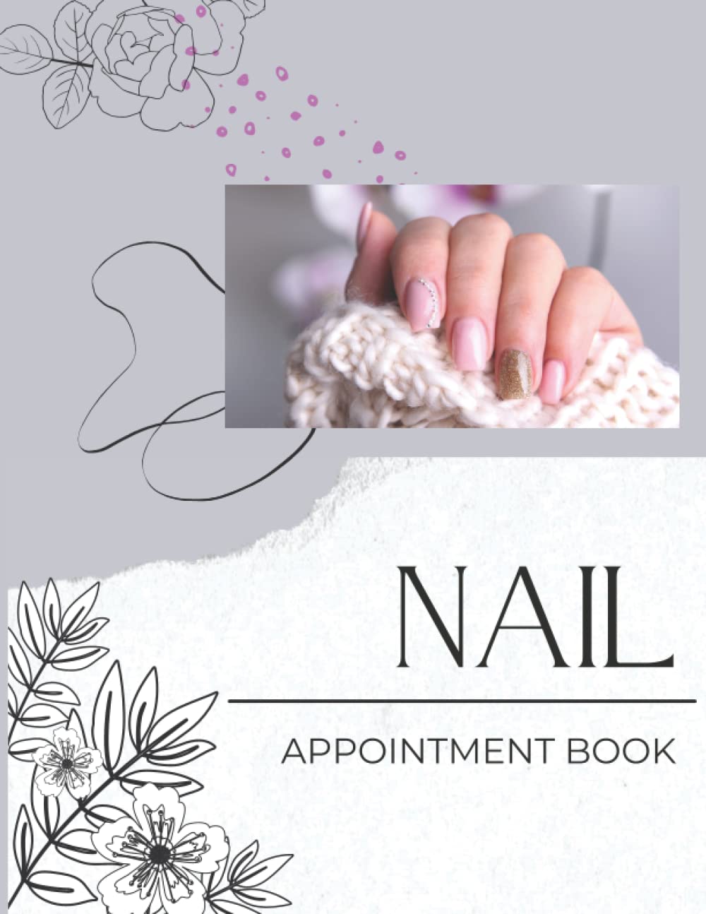 Nail Salon Appointment Book: Client Appointment Book for Nail Salons or Nail Techs