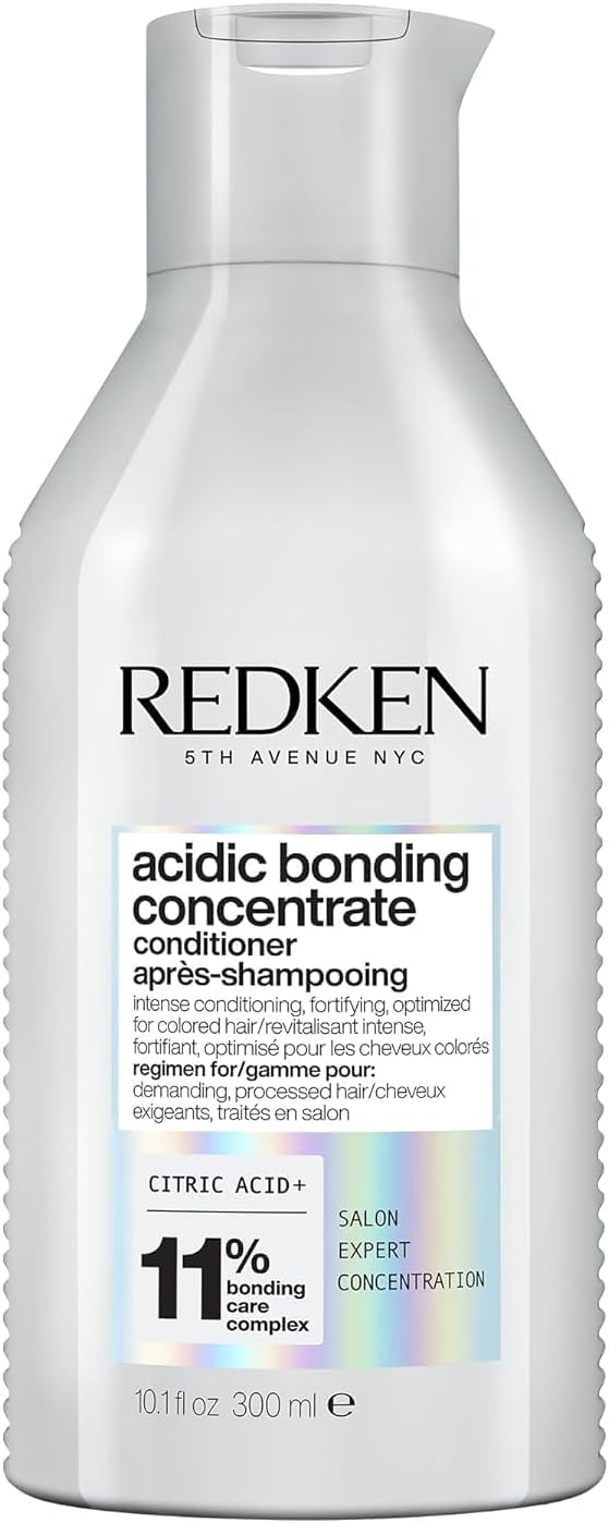 REDKEN P2032900 Verzorgende spoeling met intensieve bescherming tegen kleurverlies, geconcentreerde all-in-one formule, Acidic Bonding Concentrate Conditioner, 1 x 300 ml,kleur