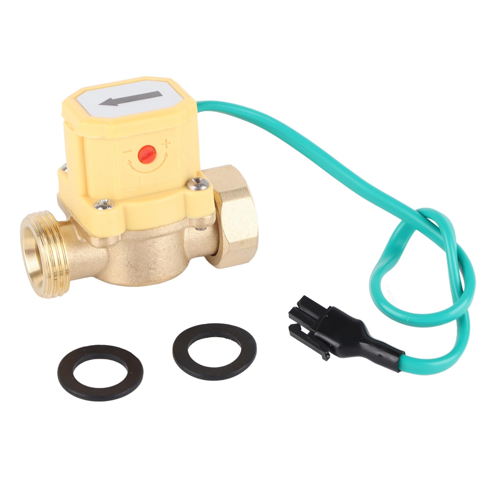 220V Automatic Switch HT-200 G3/4-G3/4 Thread Water Pump Adjustable Control Switch Stable Performance Easy to Install for Water Heater Solar Water Heater Automatic Water Cycle