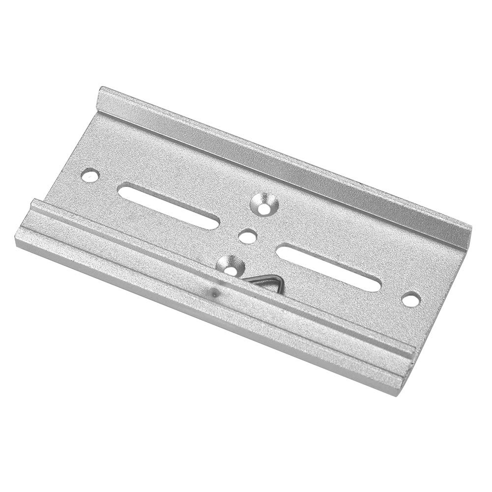 Aluminiowy zacisk montażowy na szynę DIN 35 mm do mocowania przekaźników
