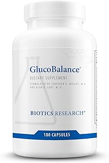 GlucoBalance Chromium, Vanadium, L carnitine Supplement, Supports Metabolic Health and Maintain Healthy Blood Lipid Levels - 180 Capsules