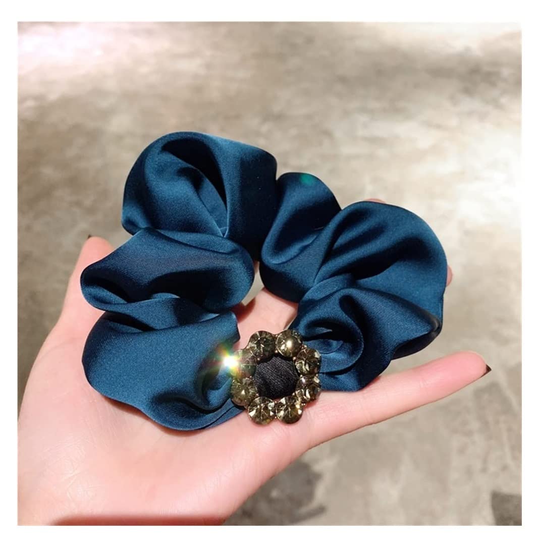 Feste Elastici Capelli Elastici Per Capelli In Raso Corde Per Per Cavallo Per Donne E Ragazze Decorazione