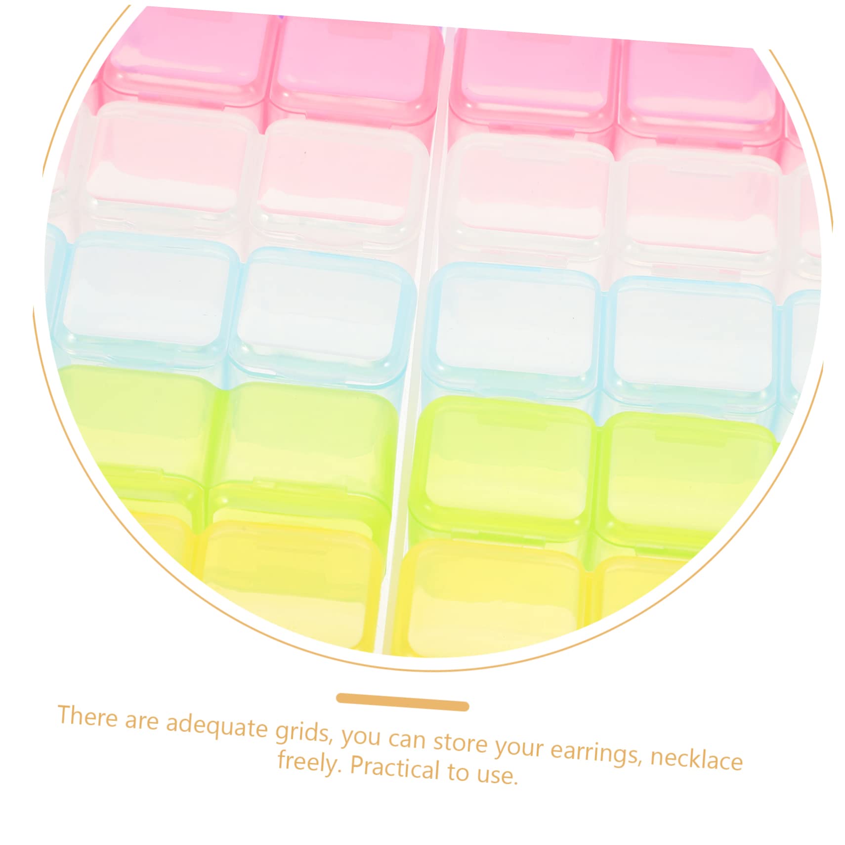 Ipetboom 10pièces Présentoir Vernis à Forme De Fleur Acrylique Plateaux Affichage Pour Pratique Et Démonstration Beige