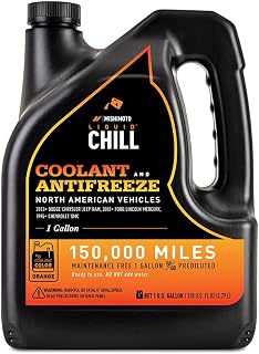 Mishimoto Liquid Chill OE Orange Coolant 1 Gallon - MOPAR Motorcraft Chevy Equivalent for Dodge Jeep RAM Ford GM Vehicles