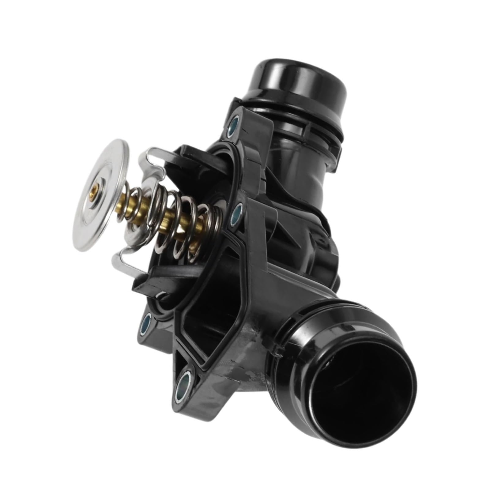 Engine Thermostat Assembly Compatible With BMW For 323i 328i E46 Z3 E36 528i E60 1999-2000 For Z3 E36 1999-2002 11537509227 11530139877 Engine Thermostat Housing