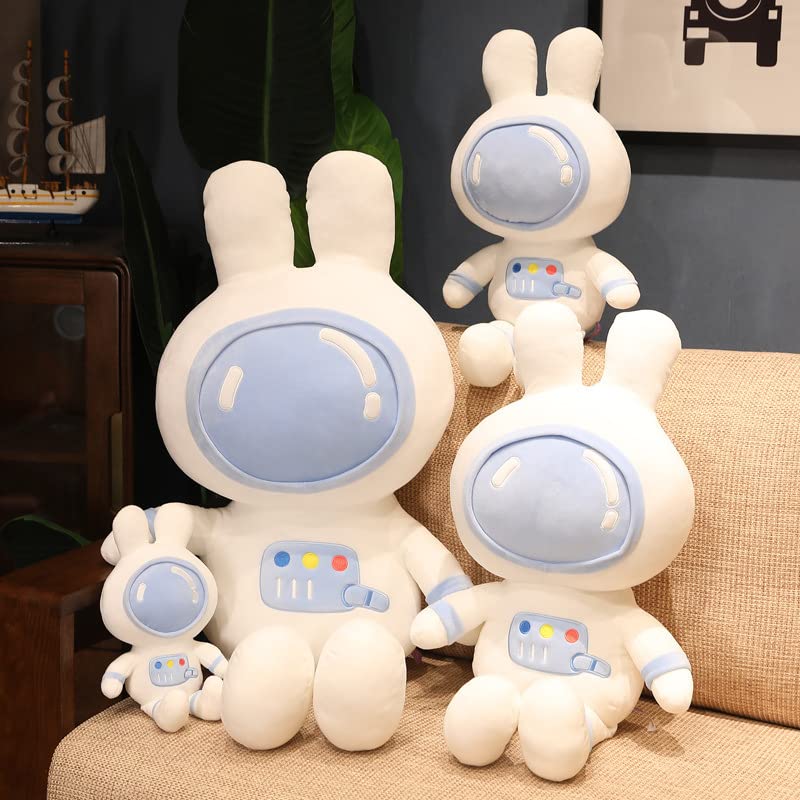 Cartoon Space Rabbit Peluche Giocattolo Carino Astronauta Coniglio Cuscino Farcito Peluche Animale Bambola Home Decor per Bambini Regalo di Compleanno 75 cm Rosa