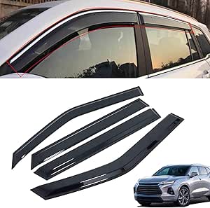 SMOKE SUN SHADE Vent Window Visors Sunroof Moon Roof Guard 5pc For 96