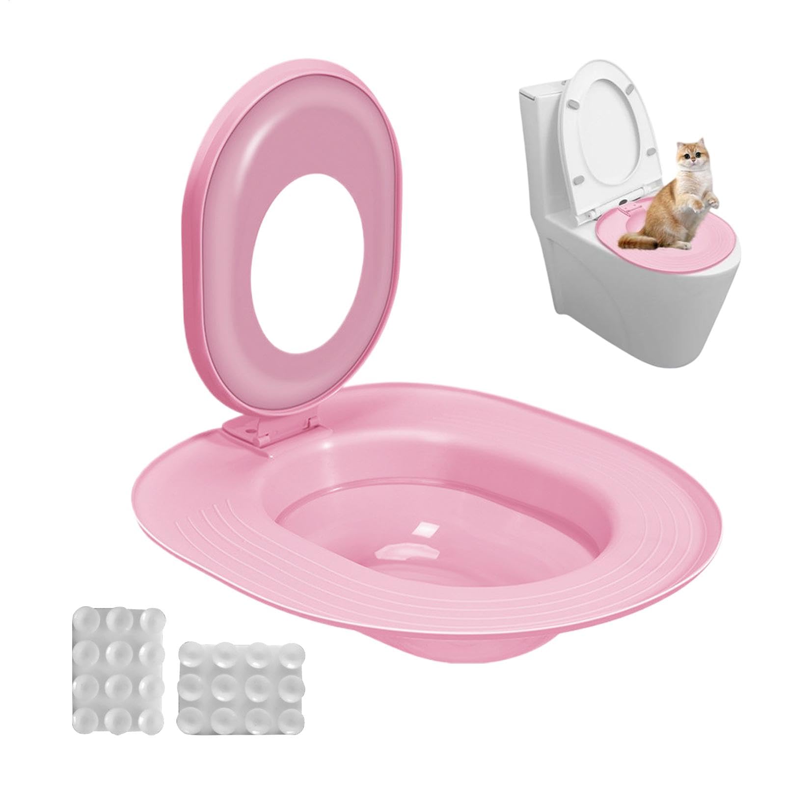 Allenatore del gatto da gabinetto Allenatore del gabinetto, bidet | dei gatti: con il design innovativo e igienico e adatto ai gatti del nostro set di di gatti da toilette, c