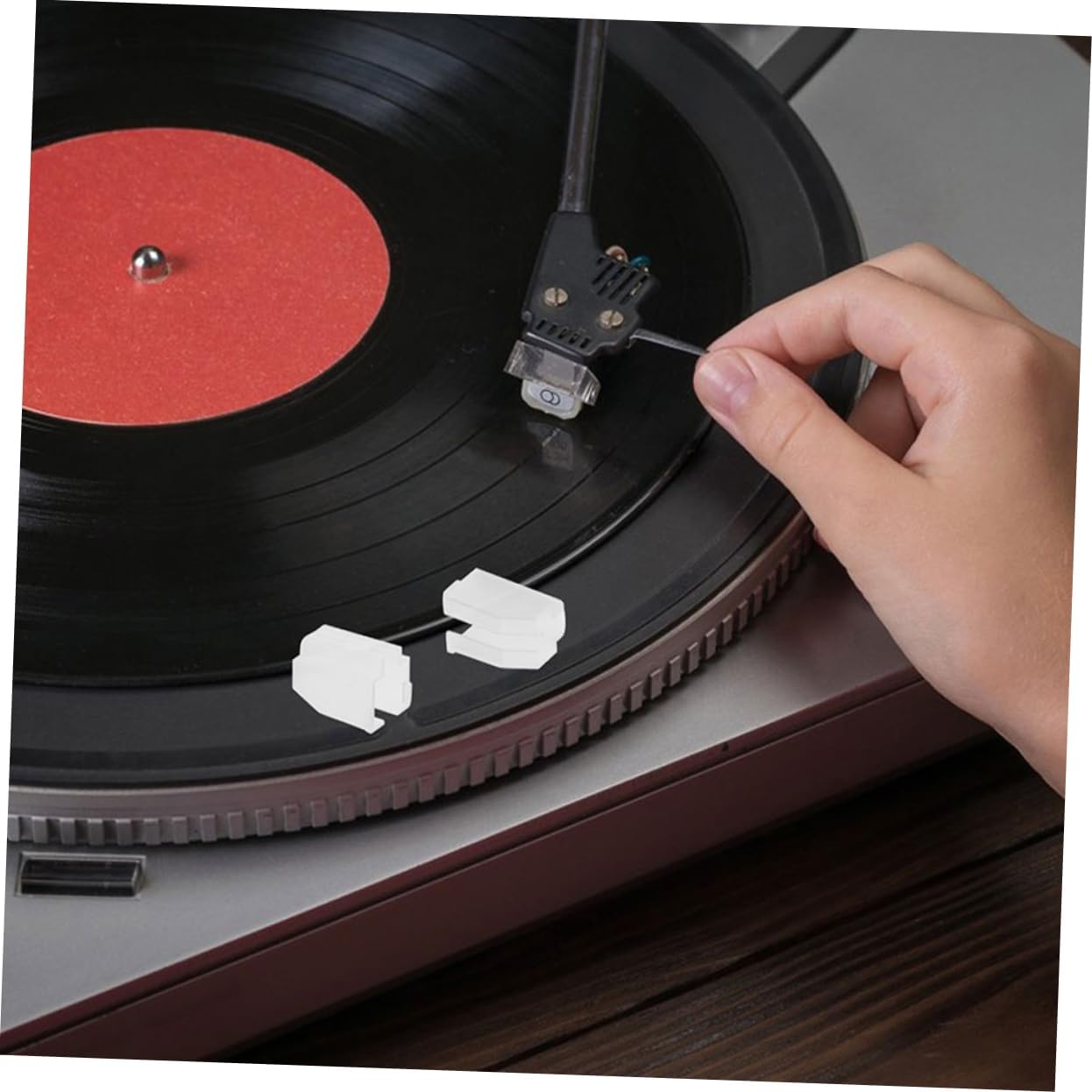 3Pcs Protective Stylus Cover for Record Player Needle Vinyl Turntable Needle Protector Replacement Cover Compatible with Most Record Player image 5