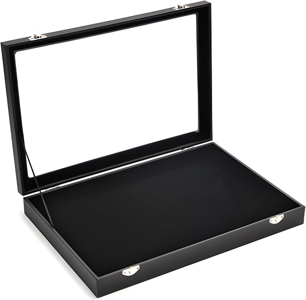 Amazon.co.jp: Golspia ディスプレイケース 卓上 ピンバッジ