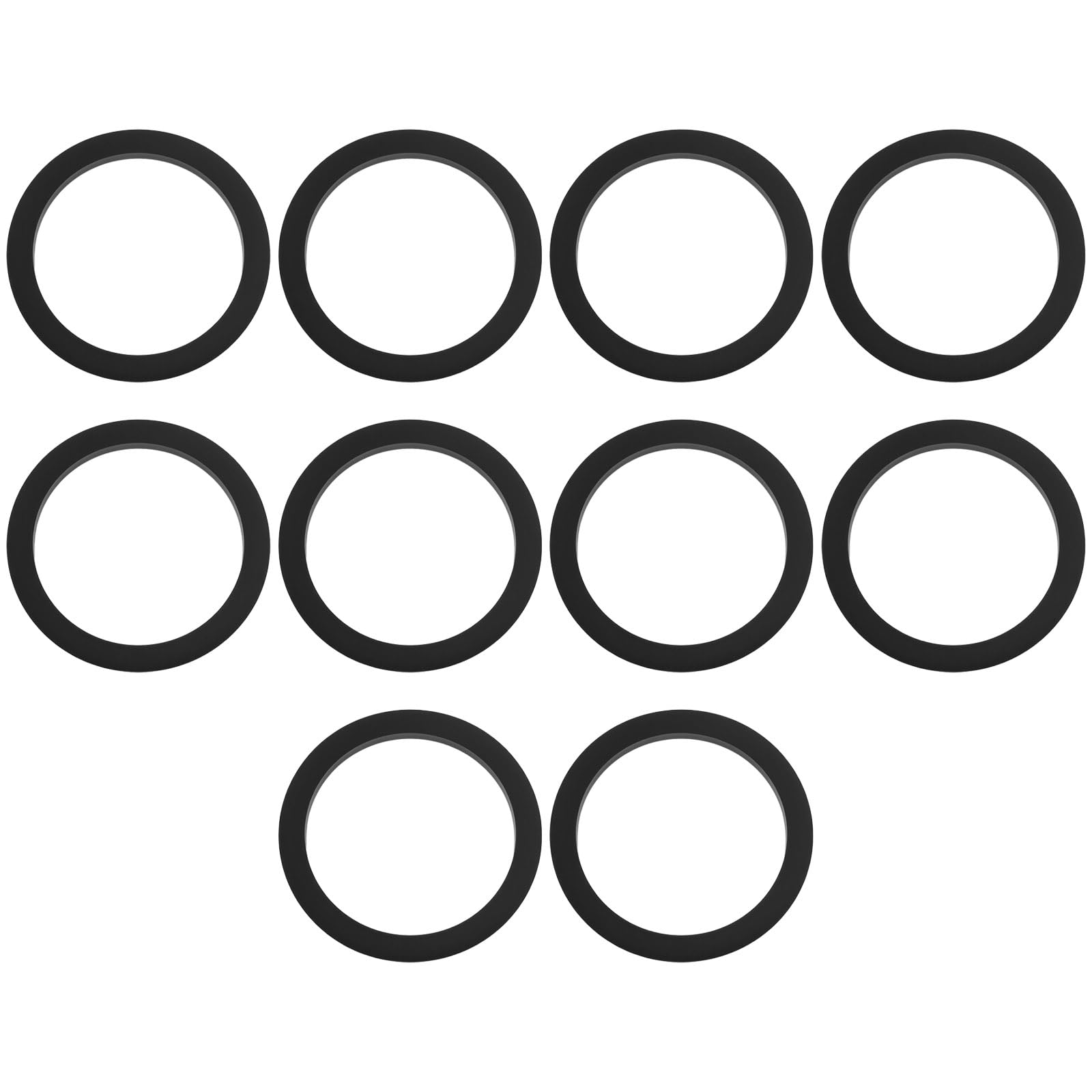 LT Easiyl 10Pcs Camlock Fitting Rubber Gasket OD 3-3/4" ID 3" for 3 Inch Camlock Female Fittings