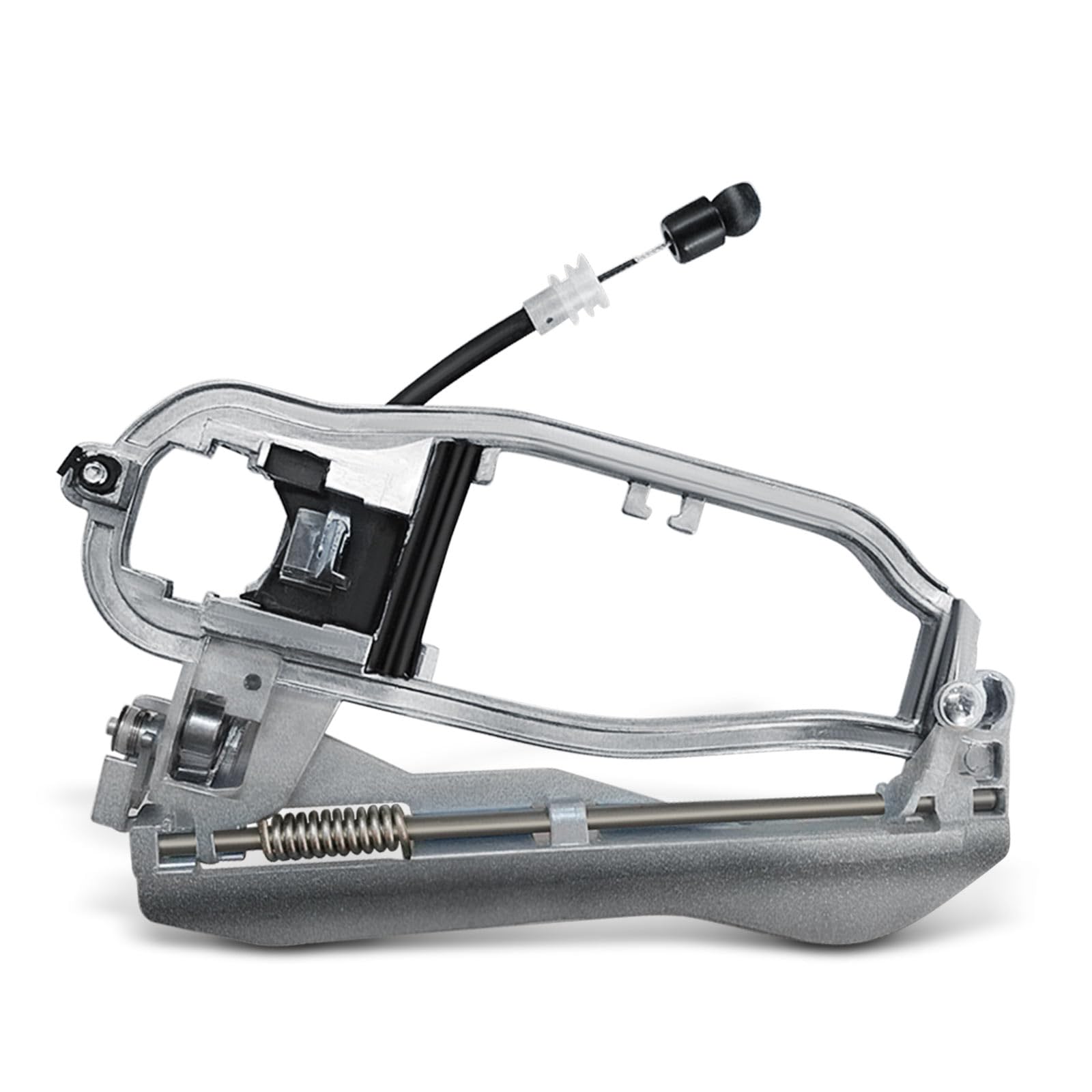 Frankberg Support de poignée de porte de voiture Arrière Gauche Compatible avec X5 E53 3.0d 3.0i 4.4i 4.8is 4.6is 2000-2006 SUV Remplacer# 51228243635