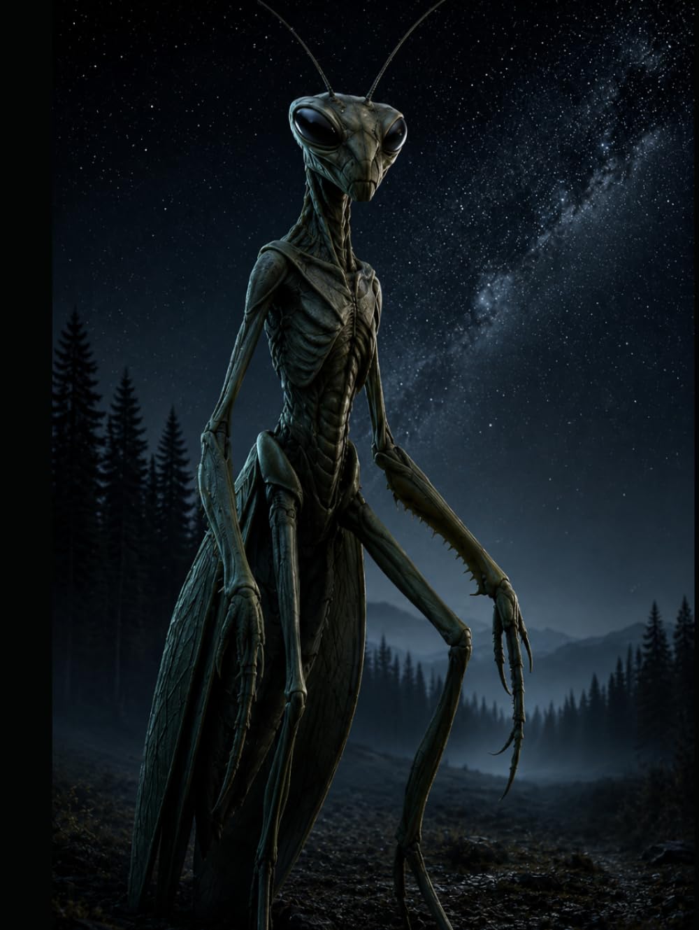 OVNI: Insectoides: Seres mantis, entidades insectiformes y presencias no humanas en relatos de abducción, contacto y alta extrañeza (THE NON-HUMAN ... and the Hidden Faces of the UFO Mystery)