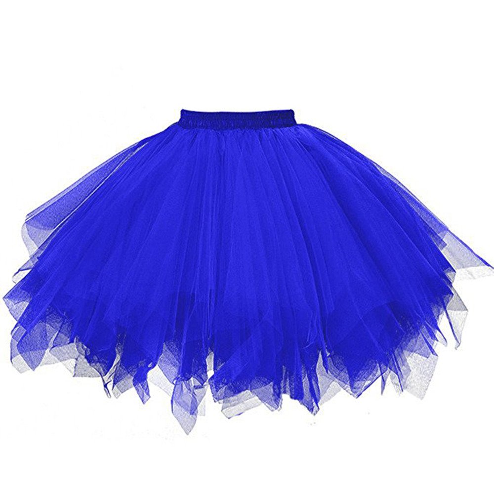 Women Gauze Dress Solid Elastic Skirt Fashion Casual Dress Penghao Skirt Adult Tutu Dancing Skirt Candy Color Half Length Gauze Dress Prom Skirt Special Occasion Skirt