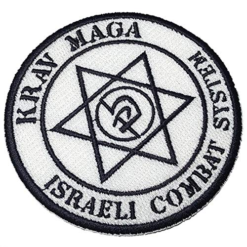 ATM127T Israel Krav MAGA Embroidered Patch Iron or Sew Kimono Shirt