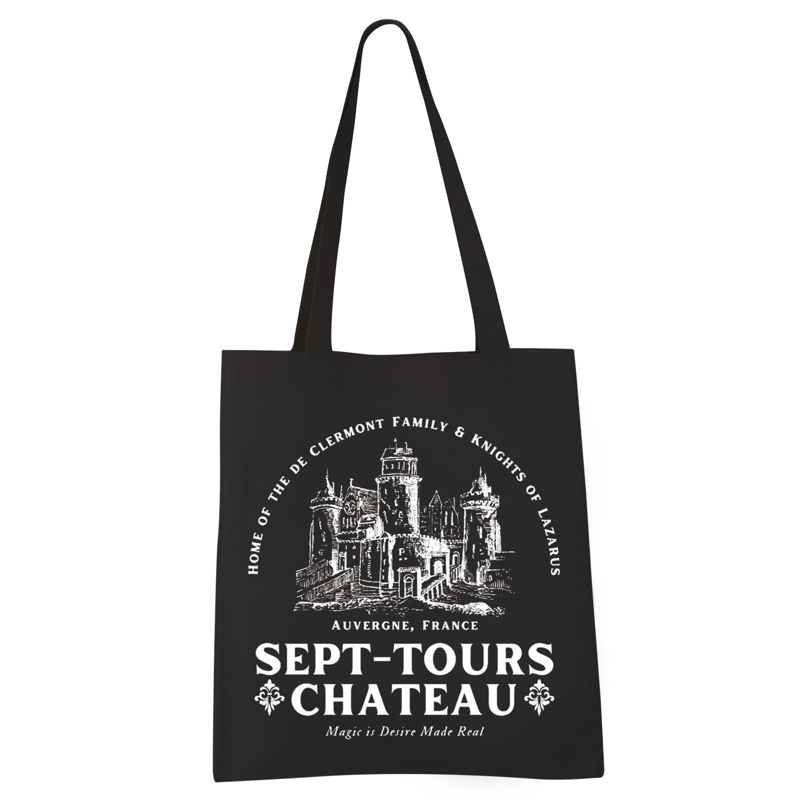 JNIAP Romantasy Tote Bag Bookish Gift Vampire Gift A D Of Witches Gift For Book Lover