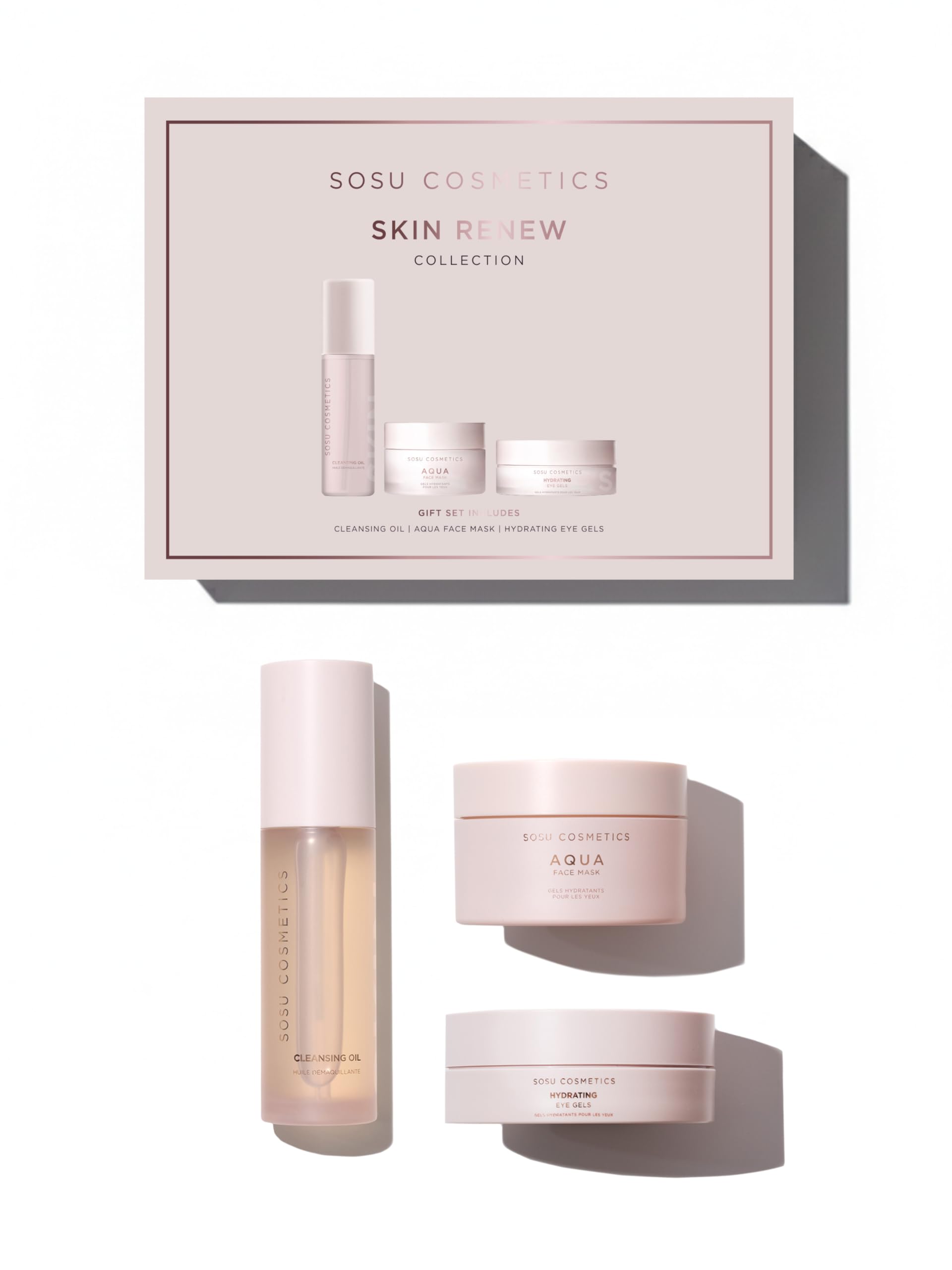 Sosu Cosmetics Skin Renew Collection Skin Care Set 3 Pc