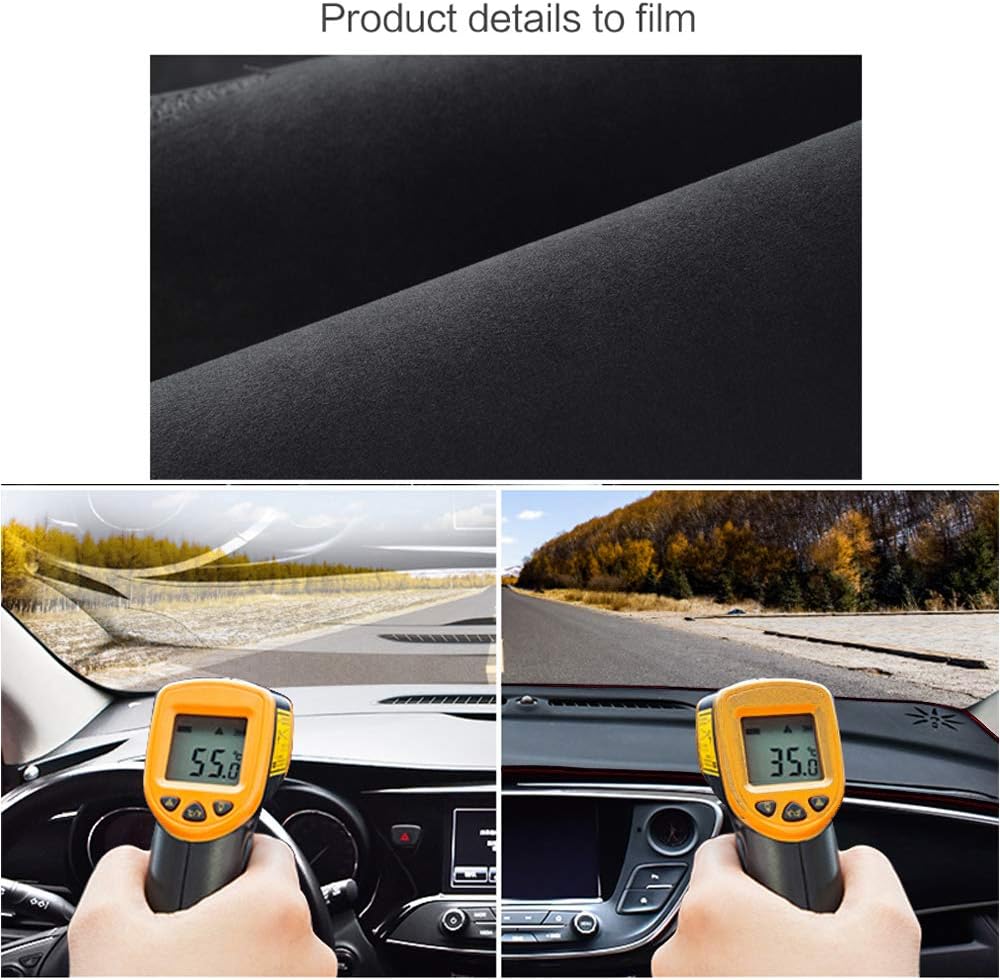 Car Dashboard Cover for Left Hand Drive Infiniti QX60 JX35 2012 2013 2014 2015 2016 2017 2018 Carpet Dashmat Sun Shade Pad Car Styling (Flannel All Black),for Infiniti QX60 12-18