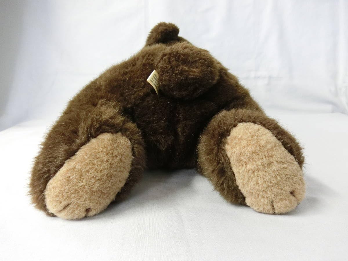 Amazon.co.jp: 日本製 ファースト社 初期 クマ ぬいぐるみ 寝そべり