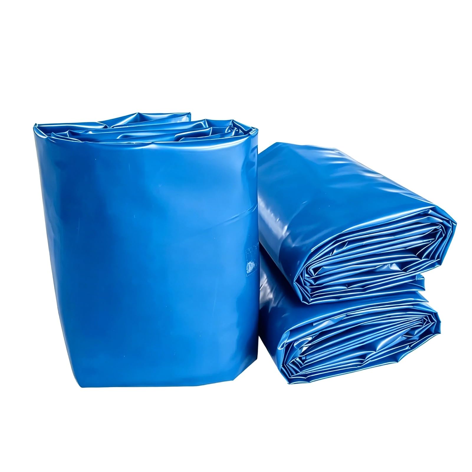 Yopappol Koi Popl Liner, 2x4m 3x5m 5x7m 6x6m Pond Underlayment Liner, Heavy Duty HDPE Waterproof Membrane for Large Koi Ponds, Water Storage & Landscaping(6x7m(19.7x23ft))