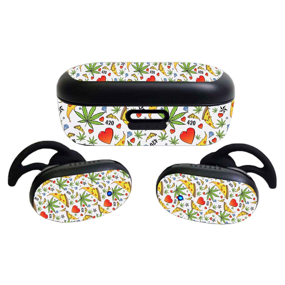 MIGHTY SKINS MightySkins Glossy Glitter Skin Compatible with Bose QuietComfort Earbuds (2020)
