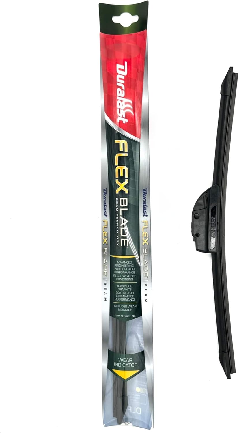 Wiper Blades Duralast Flex Blades - Compatible For Honda Acty HH1, HH2, HH3, HH4 Models - 1988-1999