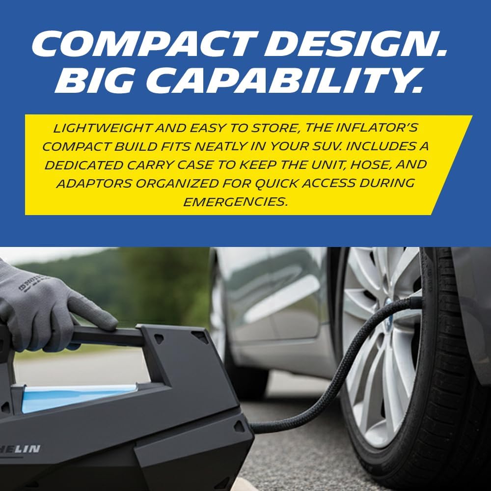 MICHELIN cyfrowa pompa INFLATOR do opon 4x4 SUV