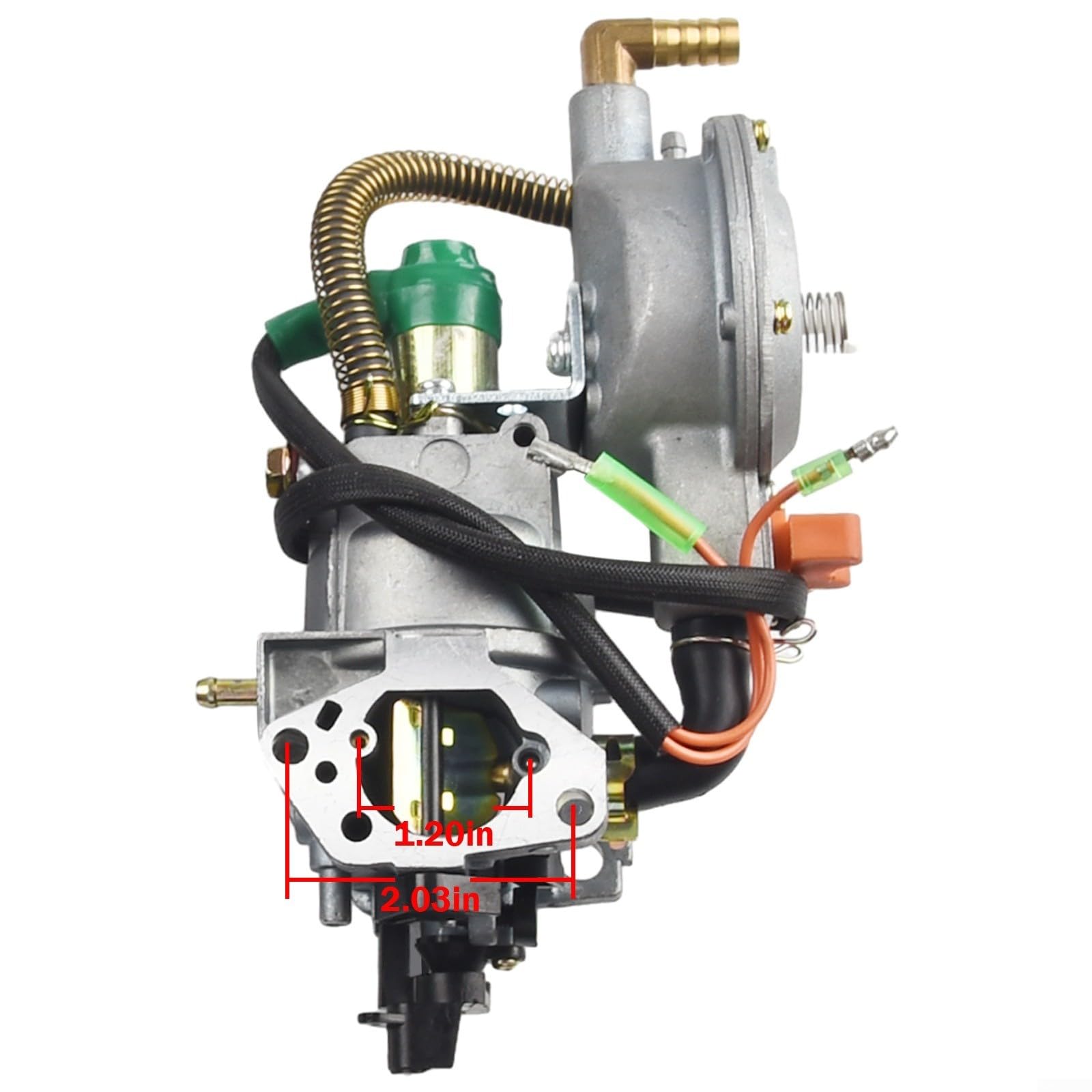 Carburatore Doppio del combustibile, per Il generatore di Honda GX390 188F per Il corredo di conversione 4.5-5.5KW di GPL per l'attrezzatura elettrica all'aperto