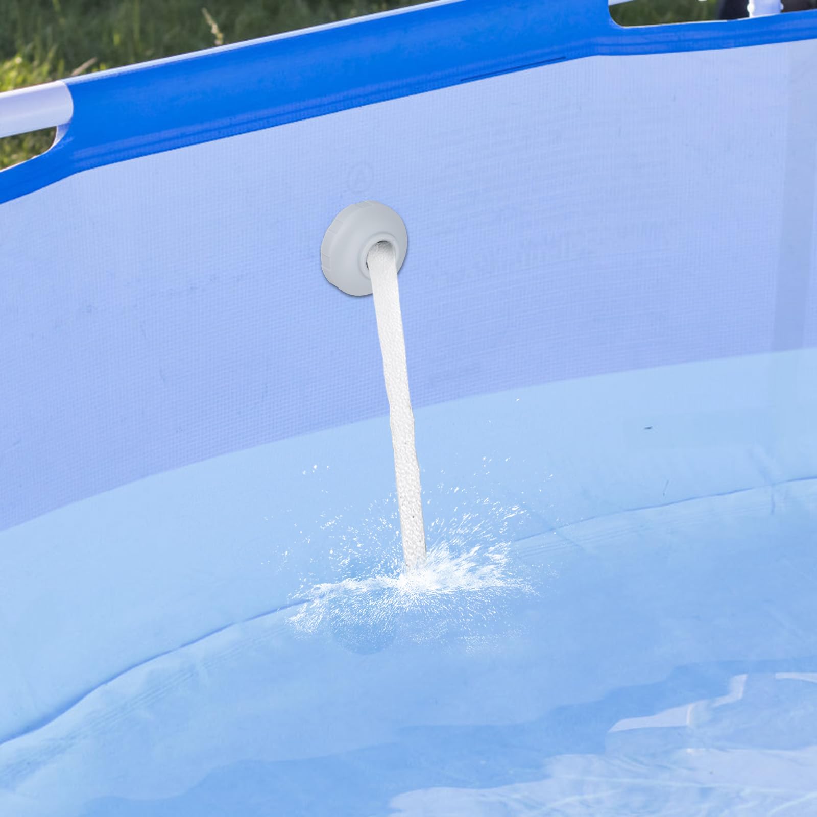 Connettori Per Getto D'Acqua Per Piscina Fuori Terra – Attacco Filtro 32mm, Accessorio Di Connessione Con Rete Per Detriti, Ricambio Intex