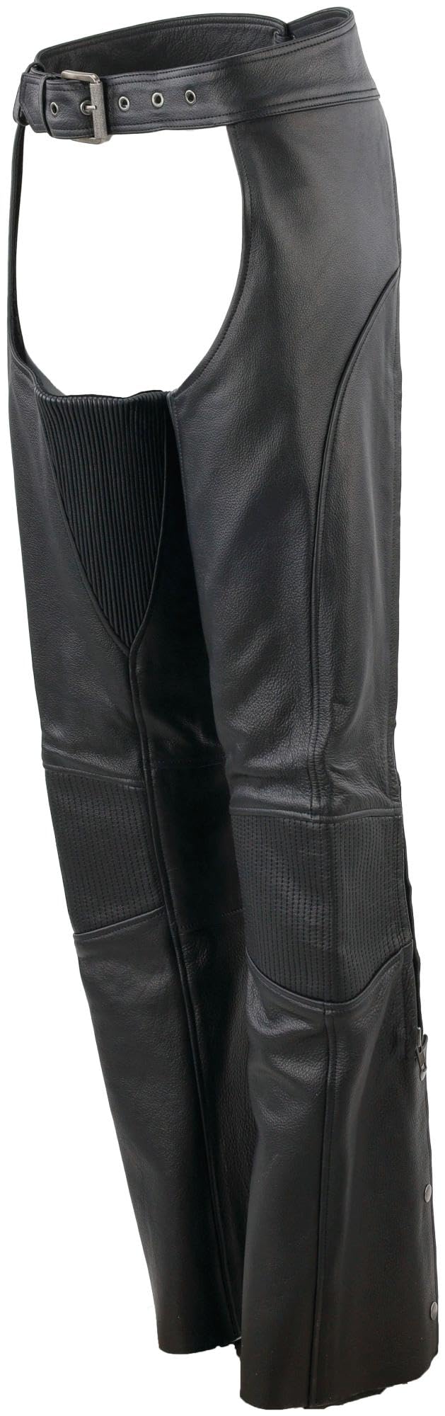 94449 River Road - Sierra Leather Chaps Black Womens - Small