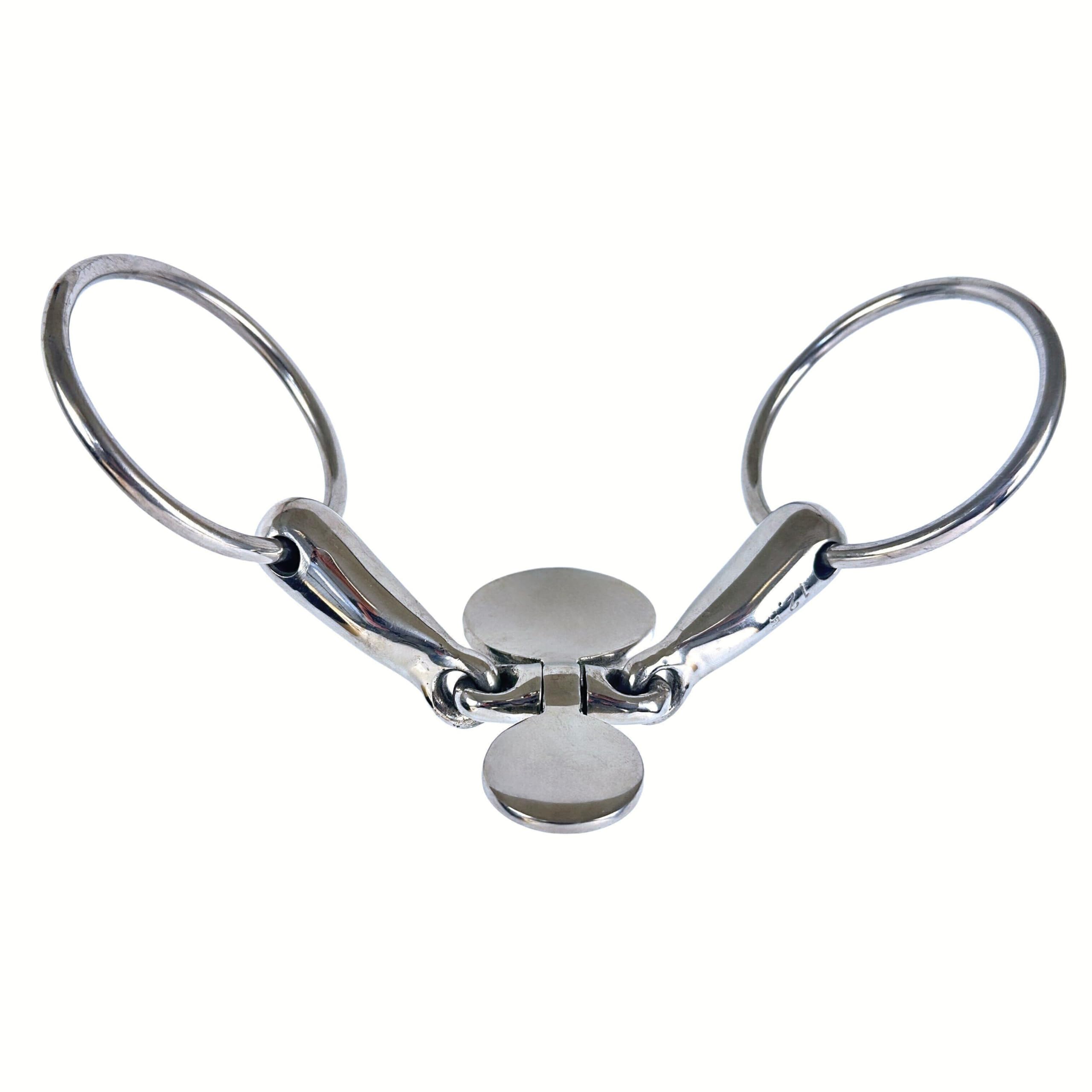 ES0075 Zungenstreckertrense Wassertrense Edelstahl 19mm, 12.5 cm