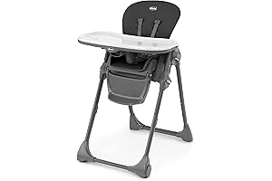 Chicco Polly Highchair in Black: The Perfect Blend of Comfort and Style
