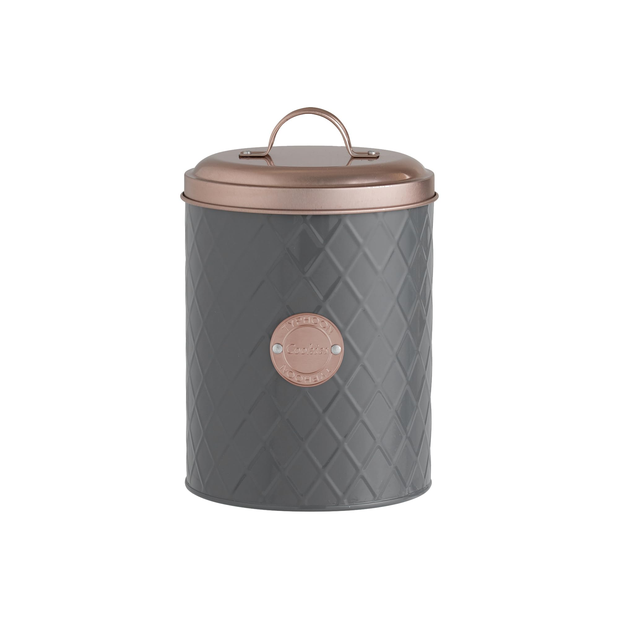 Typhoon Hendrik Copper Lid Biscuit Tin