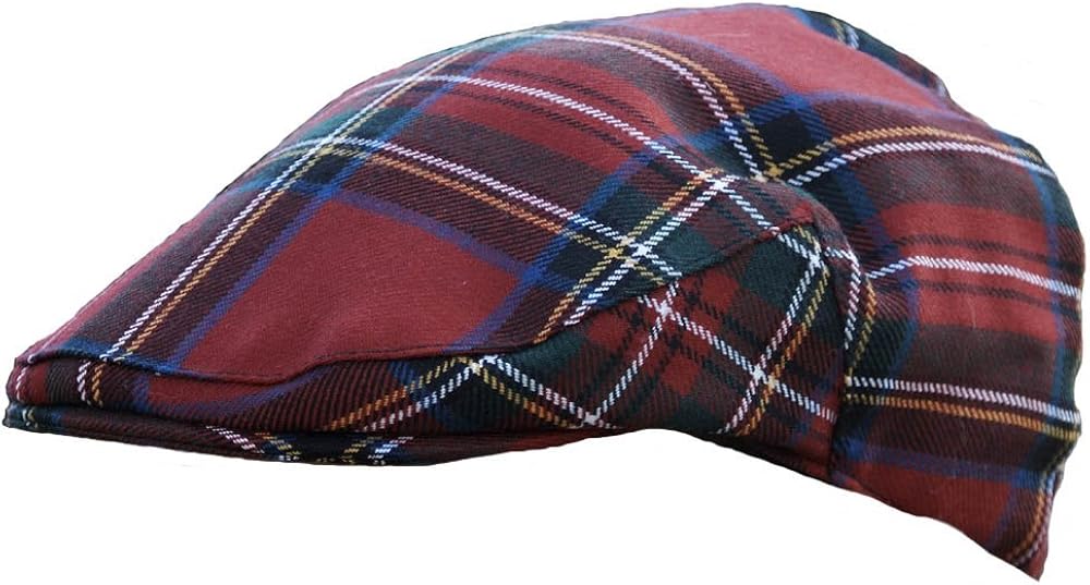 Plaid flat cap Clearance
