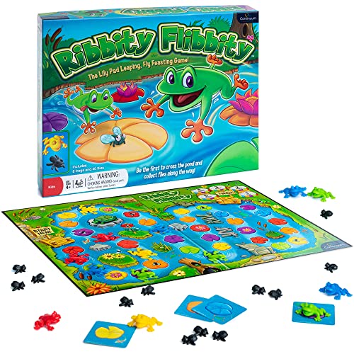 Ribbity Flibbity, juego de mesa temático de ranas miniatura 1