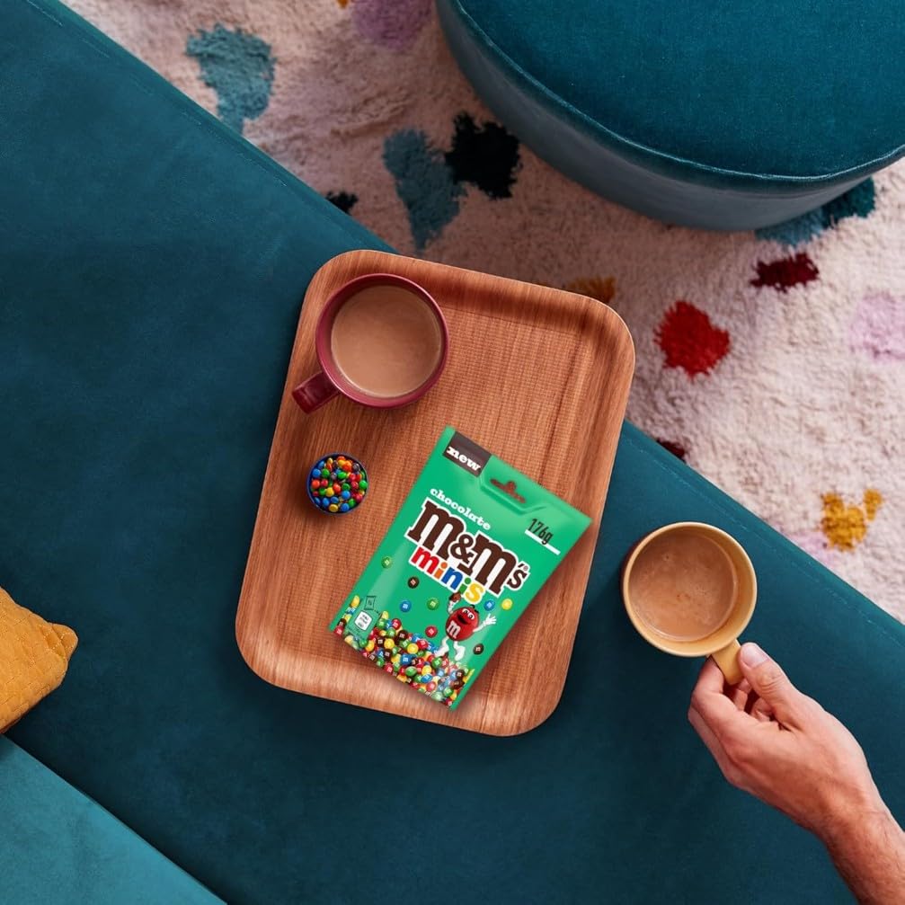 M&M's Minis Snack en Bolitas de Colores de Chocolate con Leche 176g