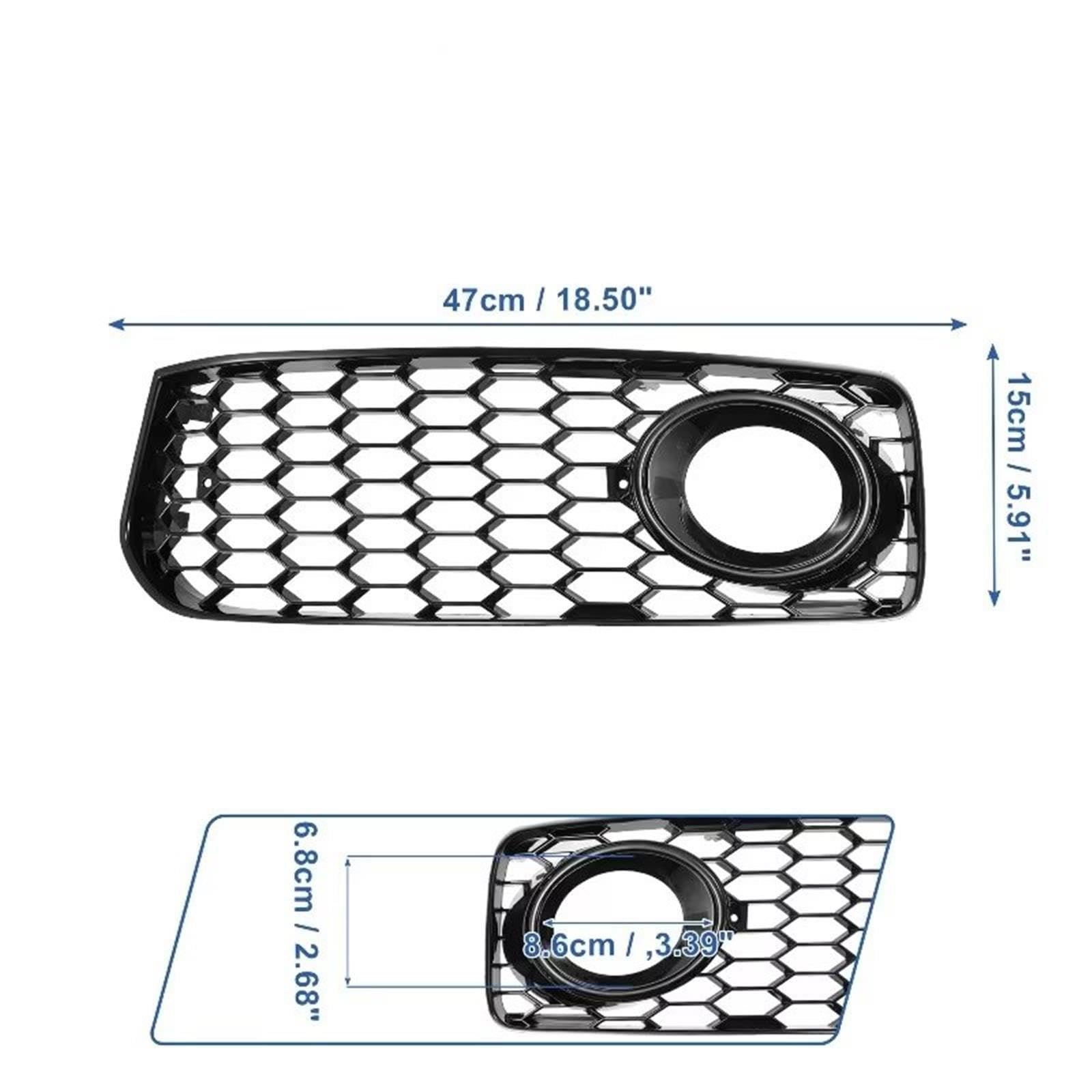 Garniture Calandre Antibrouillard Pour Pour A5 Pour RS5 2008-2012