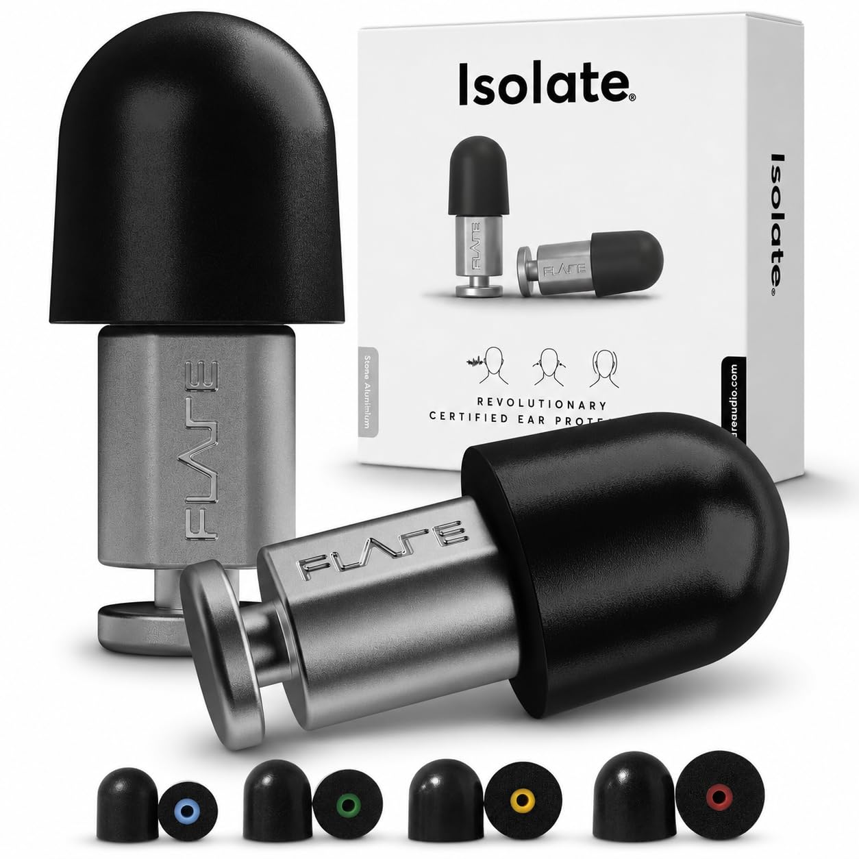 Flare Audio Isolate Ear Plugs