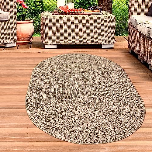 CARPETIA Tapis résistant intérieur et extérieur Moderne Aspect Ju...