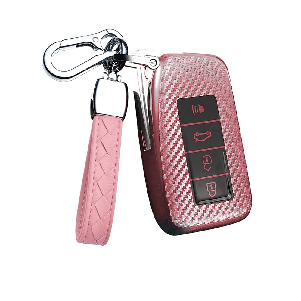 SANRILY Smart Key Cover for Lexus GS NX LX RC is RX ES Keyless Remote Key Fob Case