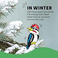 Vista 11 de C&S Pepitas de Sebo Azul para Aves Silvestres Mega Caja, 8 Libras
