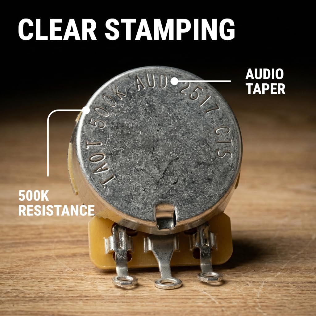 Amazon.com: The Art Of Tone CTS 500k Potentiometer for Guitar