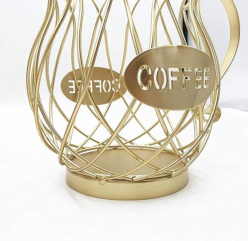 Miniatura 6 de Soporte para cápsulas de café, con forma de taza, organizador de cestas de almacenamiento para estación de café, bar, restaurante, sala de té,