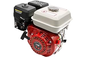 4-Stroke 7.5HP 210cc Gas Engine Perfect for Go Karts, Mini Bike